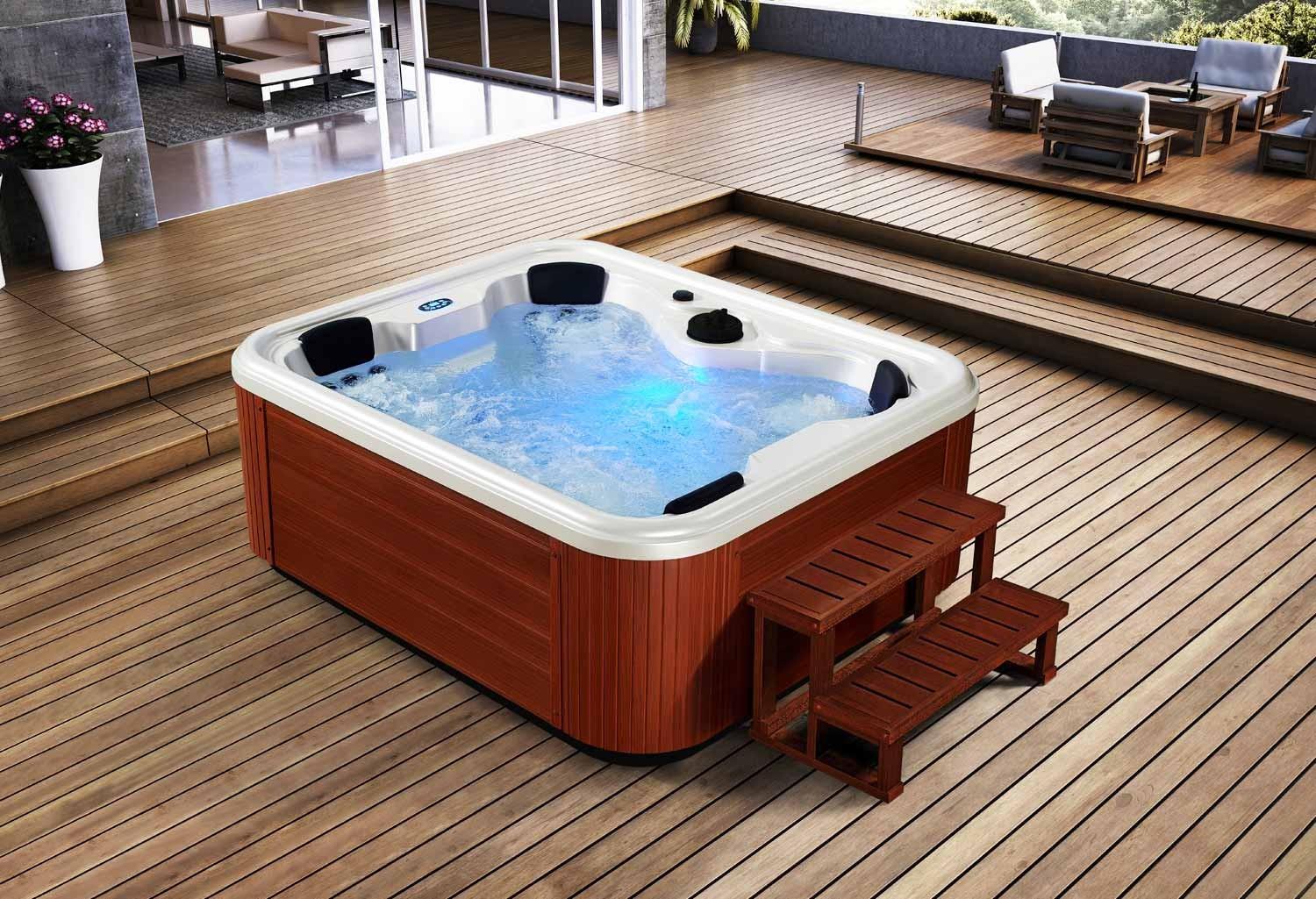 Réalisation Spa Wellis à Waterloo Détail Spa Wellis à Waterloo - Creative Solution