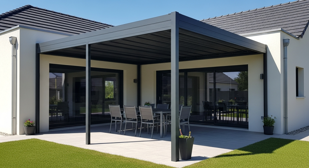 Pergola en aluminium à Wallonie - Creative Solution